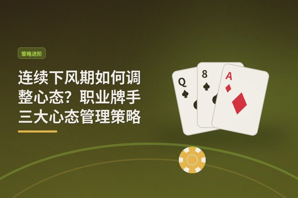 连续下风期如何调整心态 - 连续下风期如何调整心态？职业牌手三大心态管理策略