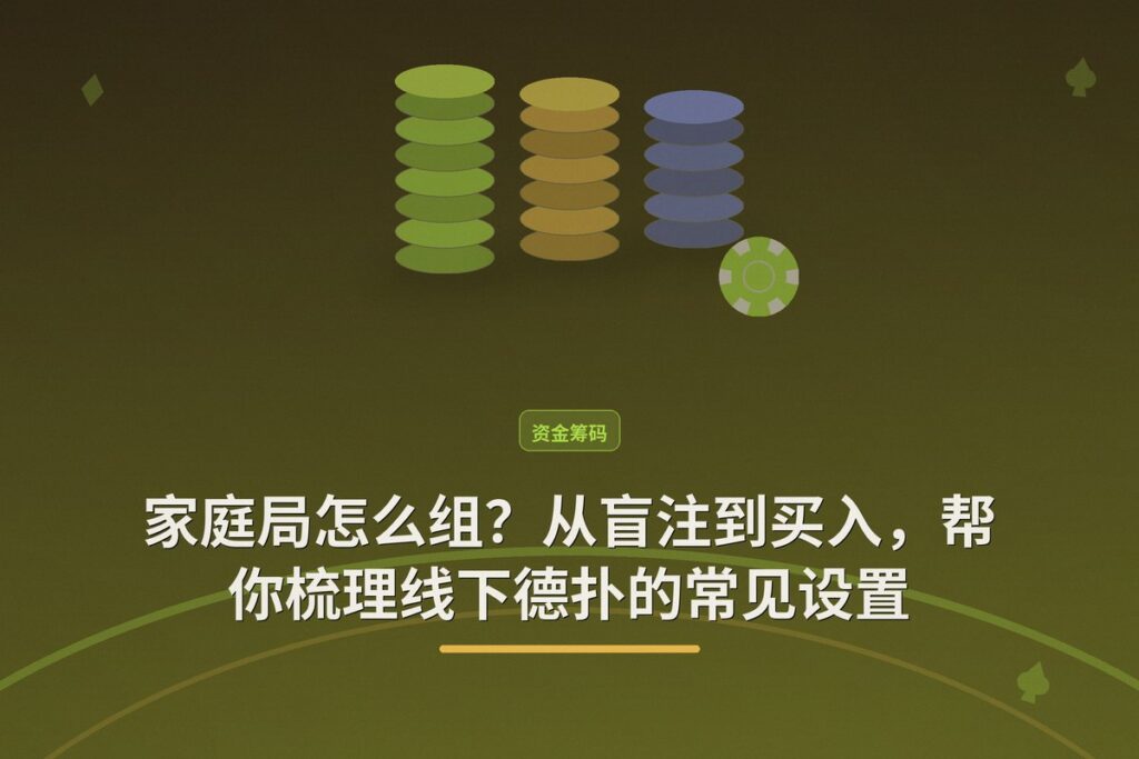 https://www.reddit.com/r/poker/comments/1vg6qes/whats_a_typical_texas_holdem_home_game_setup/ - 家庭局怎么组？从盲注到买入，帮你梳理线下德扑的常见设置