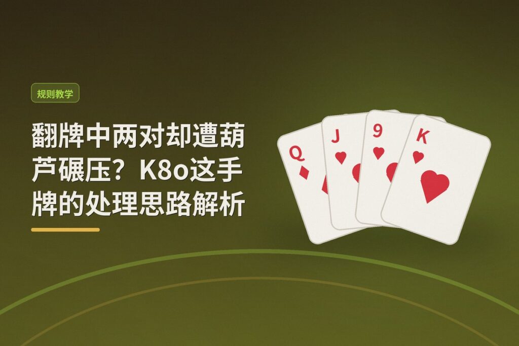 https://www.reddit.com/r/poker/comments/1ve36k2/did_i_play_this_hand_wrong_could_you_get_away/ - 翻牌中两对却遭葫芦碾压?K8o这手牌的处理思路解析